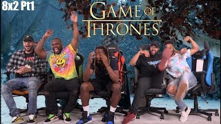 Game of Thrones Season 8 Episode 2 quotA Knight of the Seven Kingdomsquot GROUP REACTIONREVIEW PT1 [upl. by Yrogreg]