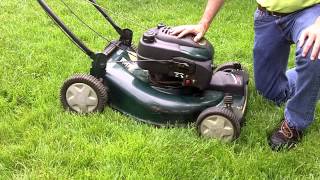 Mowing Height Setting Correct Mowing Height On Lawn Mower [upl. by Anaili]