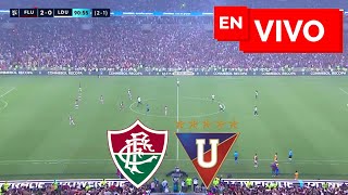 🔴 FLUMINENSE 2  0 LIGA DE QUITO EN VIVO Y EN DIRECTO 🏆 RECOPA SUDAMERICANA 🔴 [upl. by Ariaek470]