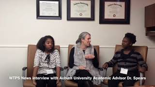 Interview with Auburn University Academic Advisor Dr Spears [upl. by Ynnos]