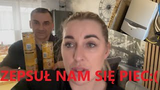 Zepsuł nam się piec gazowy czy Majster go naprawi Vlog Kundzi  odc216 [upl. by Oirasan]