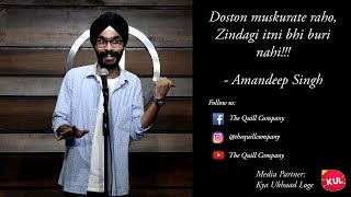 Muskurate Raho  Amandeep Singh  The Quill Company [upl. by Adnopoz]