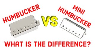 Mini Humbucker VS Humbucker [upl. by Illah]