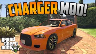 GTA V  Dodge Charger SRT8 Mod [upl. by Eidas703]