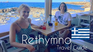 ONE DAY IN RETHYMNO TOWN CRETE  Best Greece TRAVEL GUIDE 2021 [upl. by Lemrej120]