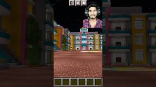 Minecraft but I Visit Gokuldam Society 😅 shorts minecraft GokulDham Society [upl. by Nodyarg]