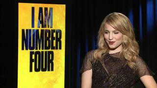 Dianna Agron Interview I Am Number Four Movie Junket [upl. by Dahlia]