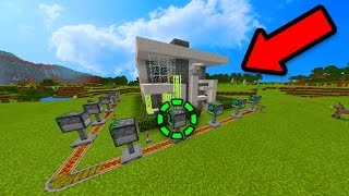 WORLDS SAFEST MINECRAFT POCKET EDITION HOUSE [upl. by Arremat]