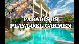 Paradisus Playa del Carmen La Perla amp La Esmeralda 2 min tour [upl. by Risay]