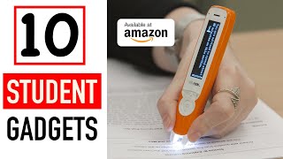 10 Must Have STUDENT Gadgets Available On Amazon India 2019  Gadgets Under Rs500 Rs1000 Rs10k [upl. by Wayolle]