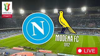 Napoli Modena 43 ai rigori 🏆🇮🇹 LIVE con i tifosi napoletani allo stadio Maradona [upl. by Ai]