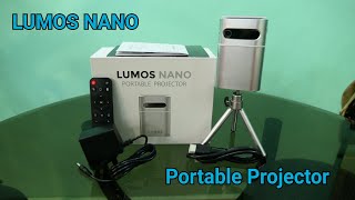 LUMOS NANO Portable Projector [upl. by Eusassilem]