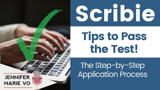 Scribie Transcription Application Process and Review How to Pass the Test [upl. by Abbye]