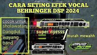 cara seting ces nyess efek behringer virtualizer dsp2024 [upl. by Sussna542]