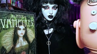 ASMR Tarot Of Vampyres 3 Card ReadingUpdates soft spoken [upl. by Farron]