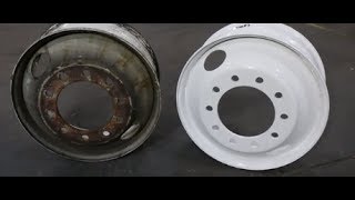 Wheel Reconditioning Process  Service Tire Truck Centers [upl. by Figone662]