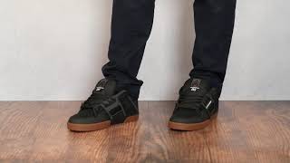 DVS Comanche 20 Dave Bachinsky BlackReflectiveGum Nubuck On Feet [upl. by Noreg]