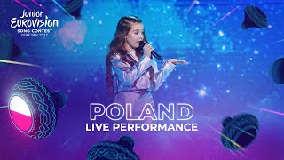 Laura  To The Moon  LIVE  Poland 🇵🇱  Junior Eurovision 2022 [upl. by Orimisac]