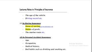 V4 Insurance Ch3  General Legal Principles of Insurance  Utmost Good Faith [upl. by Eraste]