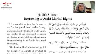 40 Hadiths on Marriage amp Spousal Rights Class 4 [upl. by Pedaiah]