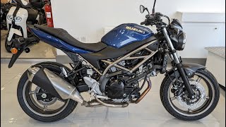 The New Suzuki SV 650  For Sale  Crescent Motorcycles Bournemouth [upl. by Hainahpez]