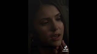 Elena and Damon first kissvampirediaries damonsalvatore elenagilbert shorts [upl. by Russell]