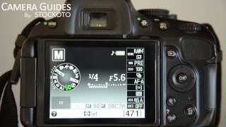 How to set Shutter Speed on a Nikon D5100  D5200 D5300 [upl. by Else]