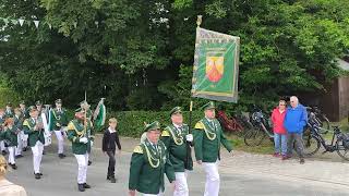 Umzug beim Schützenfest 2024 in Ehringhausen Sonntag [upl. by Whiting]