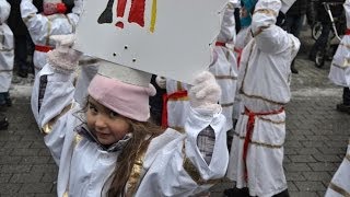 Klausjagen Küssnacht am Rigi Schweiz Kinderumzug [upl. by Nappie]