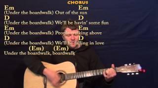 Under the Boardwalk The Drifters Guitar Strum Cover Lesson in G with ChordsLyrics [upl. by Brittni590]