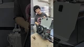 welding machine installation of welding wire 102 [upl. by Ahtnama]