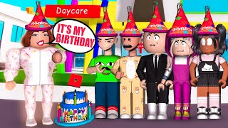 DAYCARE JANICE BIRTHDAY  Roblox  Brookhaven 🏡RP [upl. by Filiano]