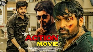 Vijay Blockbuster Action Movie 2023  South Indian Hindi Dubbed Action Movie 2023 [upl. by Aznerol546]