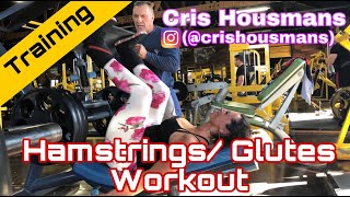 Cris Housmans crishousmans Hamstrings and Glutes workout [upl. by Fairlie]