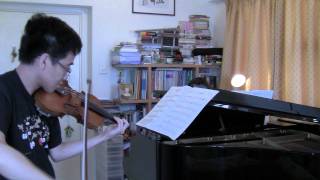 ABRSM violin grade 6 201215 B1 Hungarian Dance no 5 [upl. by Missy]