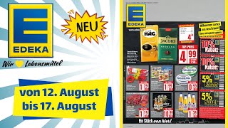 EDEKA Prospekt  Gültig ab 12082024  ProspektJäger [upl. by Sila]