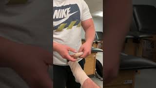 Ace bandage ankle wrap [upl. by Fleeman]