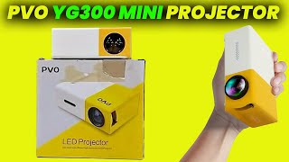 pvo yg300 mini projector 2024 Portable Projector for Big Screen Entertainment [upl. by Salomie]