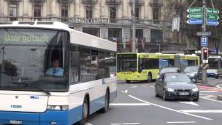 Lucerne VBL buses and trolley buses 1 [upl. by Leziar]