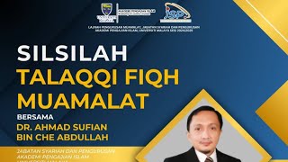 Rakaman Kuliah Silsilah Talaqqi Fiqh Muamalat [upl. by Porty789]