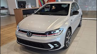 Novo Polo GTS 2023 Prata Sirius preço consumo detalhes  carblogbr [upl. by Dur]