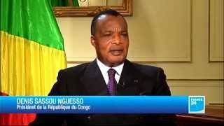 FRANCE 24 LEntretien  Denis Sassou Nguesso se défend sur le sujet des biens malacquis [upl. by Adnerad]