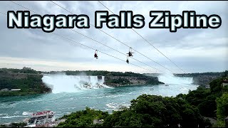 Niagara Falls Zipline by WildPlay [upl. by Sidalg392]