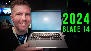 2024 Razer Blade 14 Hands On Overview New Ryzen 8945HS and Mercury White Chassis [upl. by Anik]