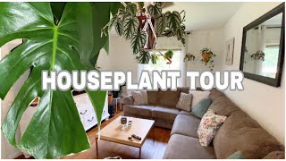 NEW🌱 MEET MY HOUSEPLANTS  HOUSEPLANT TOUR 2021  EASY PLANTS FOR BEGINNERS  April Ann [upl. by Cul]