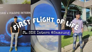 Samsung Internship Experience  SRIB  First Flight  A week in Bangalore  Bagmane Tech Park [upl. by Anat]