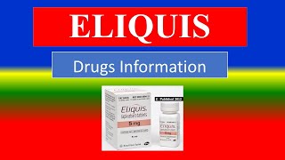 ELIQUIS  Generic Name  Brand Names How to use Precautions Side Effects [upl. by Brina]