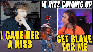 CLIX Uses W RIZZ With SOMMERSET Then Destroys BLAKE For Her In Zonewars Tourney  Fortnite [upl. by Corabelle]