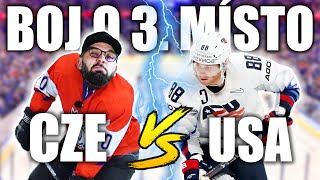 ČESKO  USA  MS v hokeji 2022 🏒 [upl. by Kelcy]