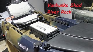 Vanhunks Shad Kayak Best for BASS FISHING vs Pro Angler vs Zambezi vs Mahi Mahi In River Rock color [upl. by Nywde]